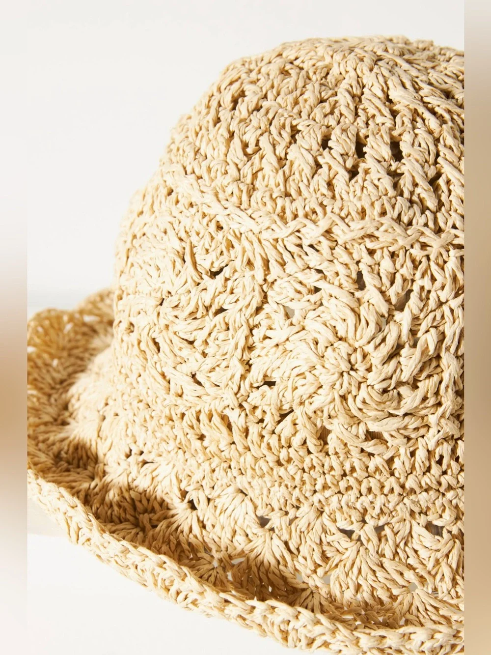 Anthropologie San Diego Hat Co. Crochet Bucket Hat